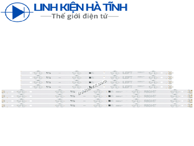 Bộ LED TIVI LG 49UJ632T 49UH619V 49UF6409 49UH651V 49UJ635V 49UF640T MỚI